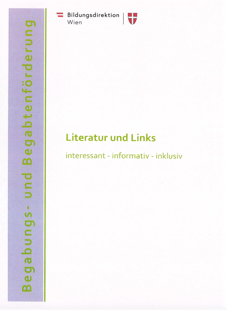 Literatur und Links Titelseite