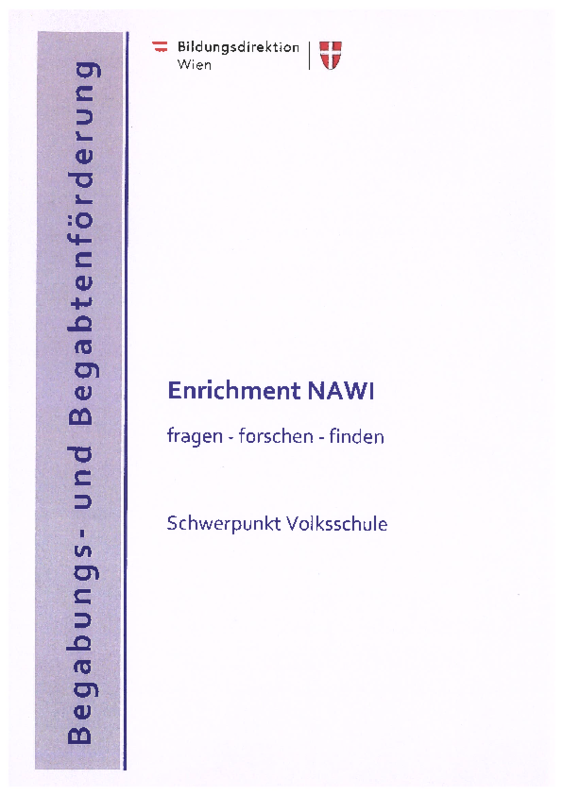 Enrichment Naturwissenschaft Titelbild