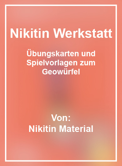 Geowürfel Nikitin Material